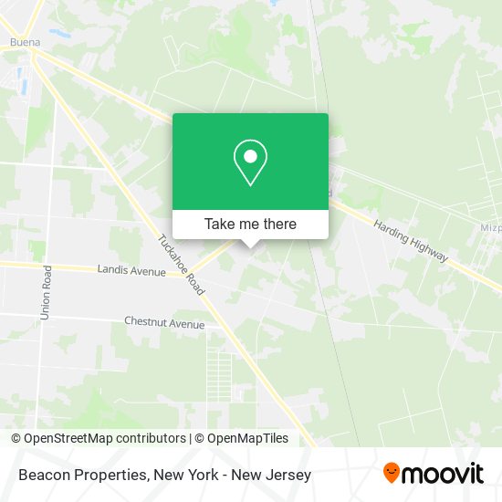 Beacon Properties map