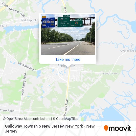 Galloway Township New Jersey map