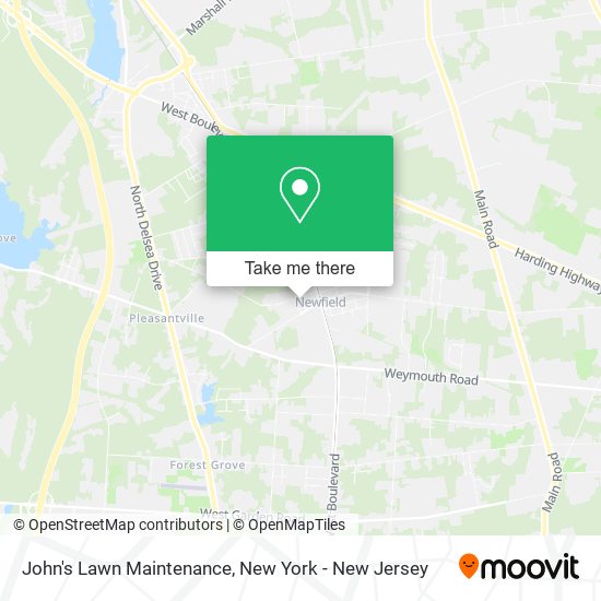 Mapa de John's Lawn Maintenance