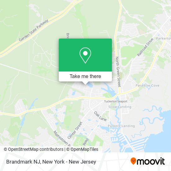 Mapa de Brandmark NJ