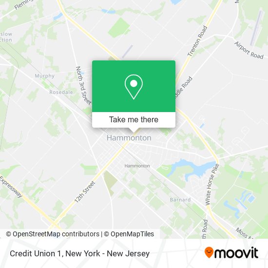 Credit Union 1 map