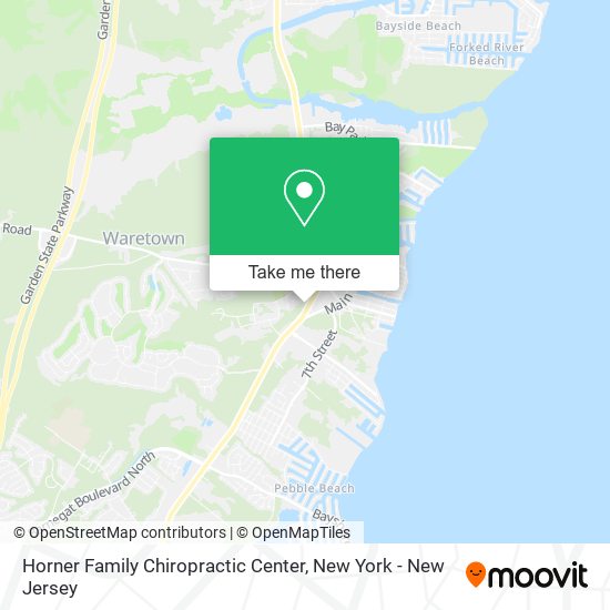 Mapa de Horner Family Chiropractic Center