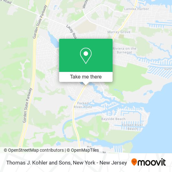 Thomas J. Kohler and Sons map