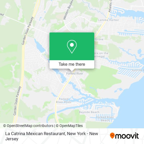 Mapa de La Catrina Mexican Restaurant