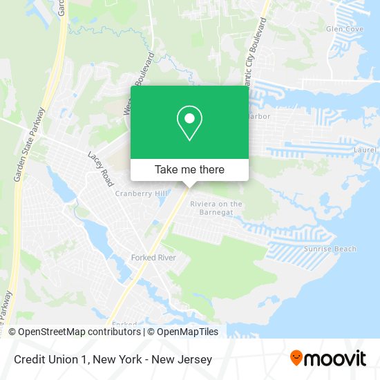 Credit Union 1 map