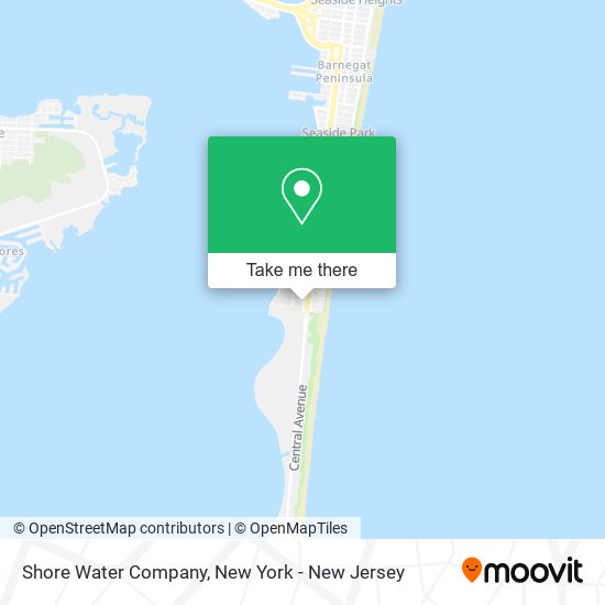 Mapa de Shore Water Company