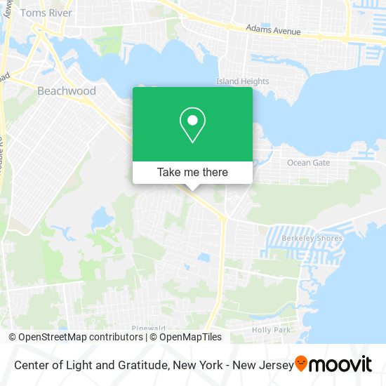 Mapa de Center of Light and Gratitude