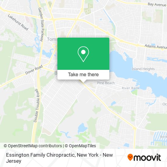 Essington Family Chiropractic map