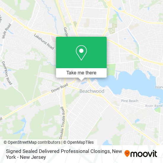 Signed Sealed Delivered Professional Closings map