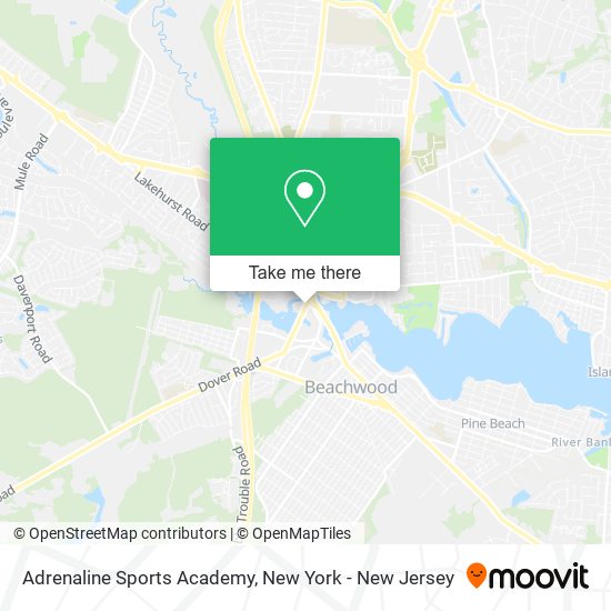 Adrenaline Sports Academy map