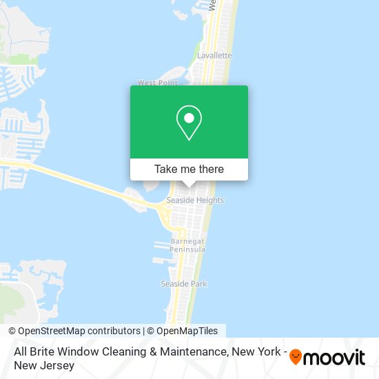 All Brite Window Cleaning & Maintenance map