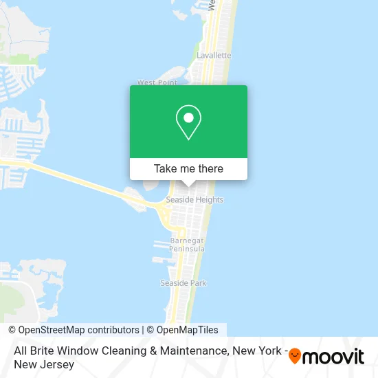 All Brite Window Cleaning & Maintenance map