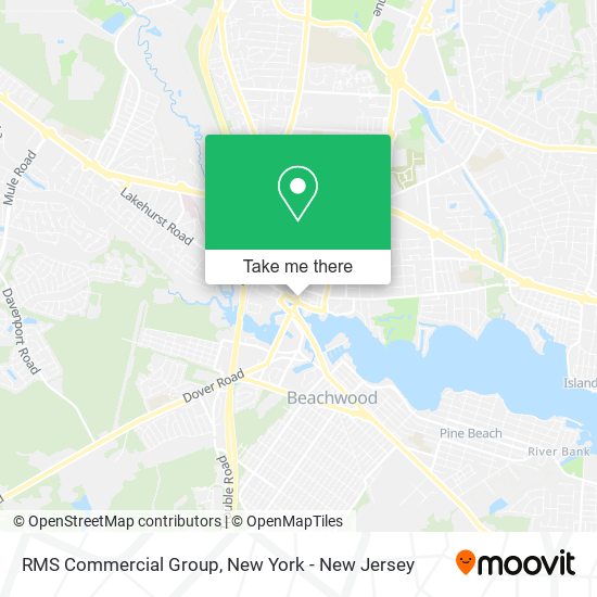 RMS Commercial Group map