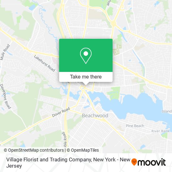 Village Florist and Trading Company map