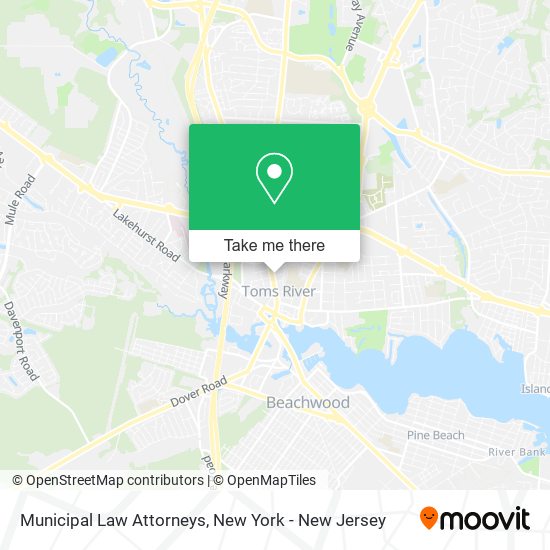 Municipal Law Attorneys map