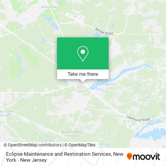 Eclipse Maintenance and Restoration Services map
