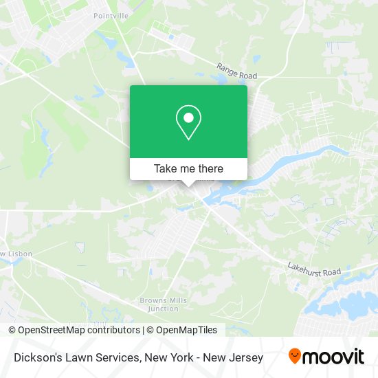 Mapa de Dickson's Lawn Services