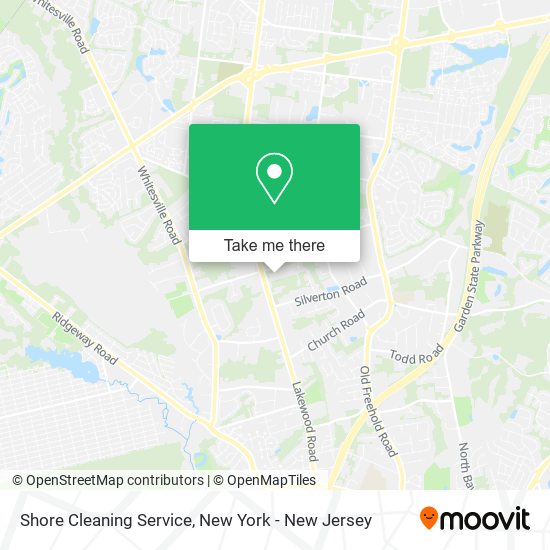 Shore Cleaning Service map