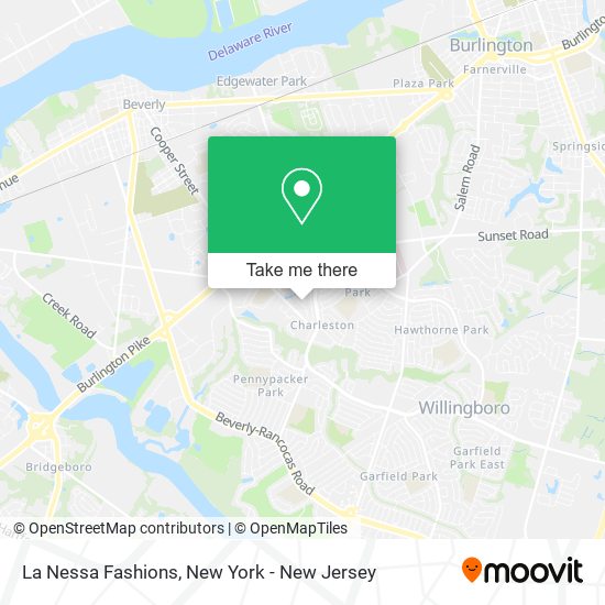 La Nessa Fashions map