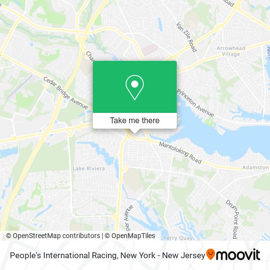 People's International Racing map