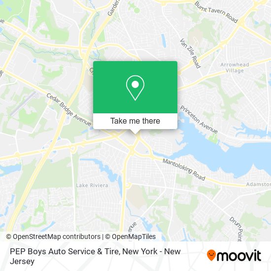 Mapa de PEP Boys Auto Service & Tire