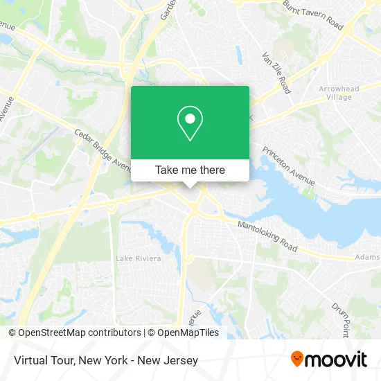 Virtual Tour map