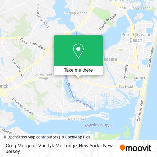 Greg Morga at Vandyk Mortgage map