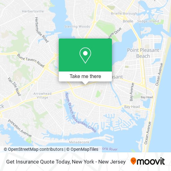 Get Insurance Quote Today map