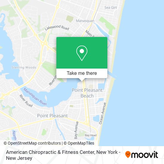American Chiropractic & Fitness Center map