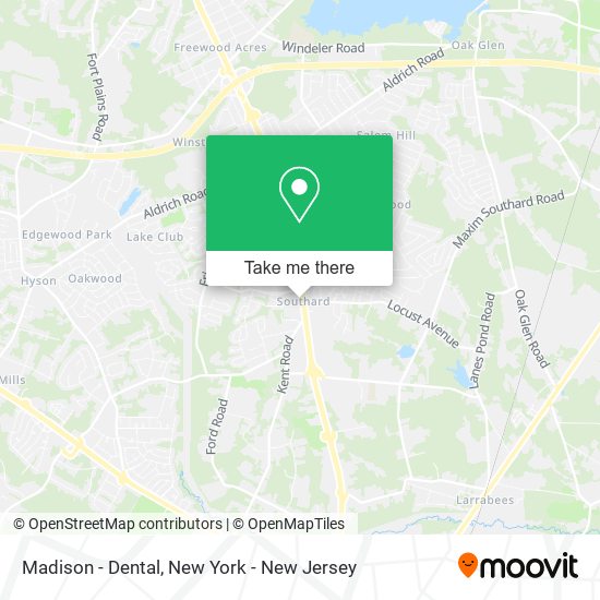 Madison - Dental map