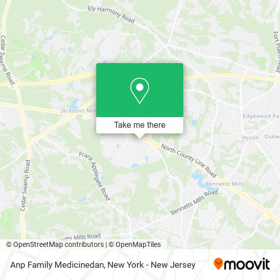 Anp Family Medicinedan map
