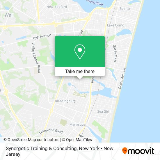 Synergetic Training & Consulting map