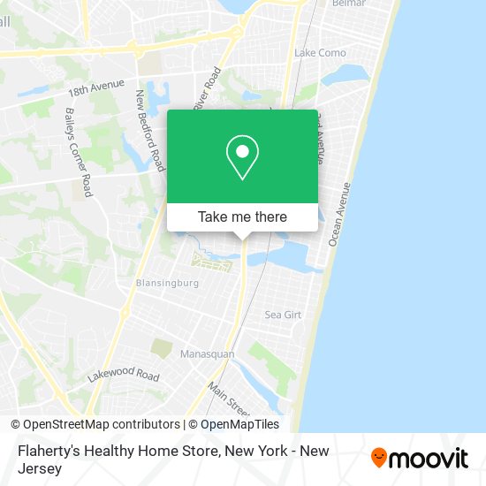 Mapa de Flaherty's Healthy Home Store