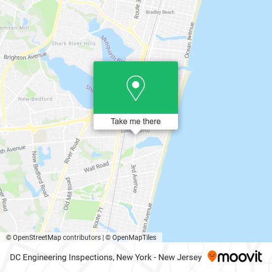 DC Engineering Inspections map