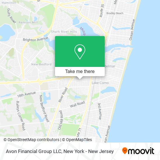 Avon Financial Group LLC map