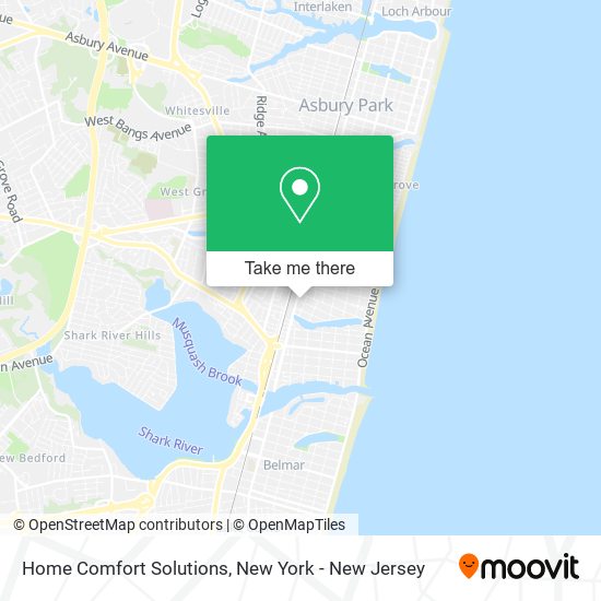 Home Comfort Solutions map