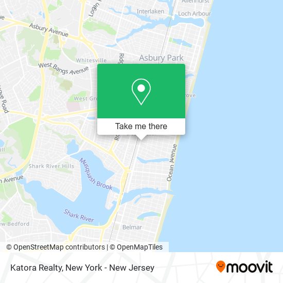 Katora Realty map