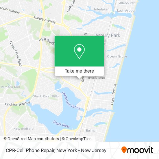 CPR-Cell Phone Repair map