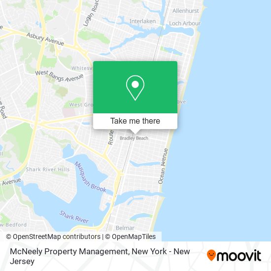 McNeely Property Management map