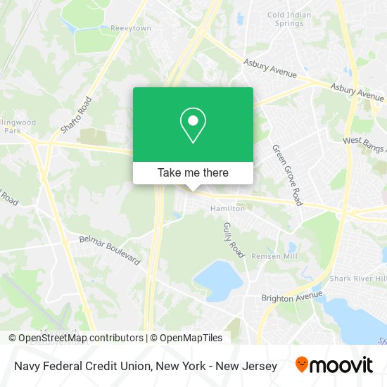 Navy Federal Credit Union map