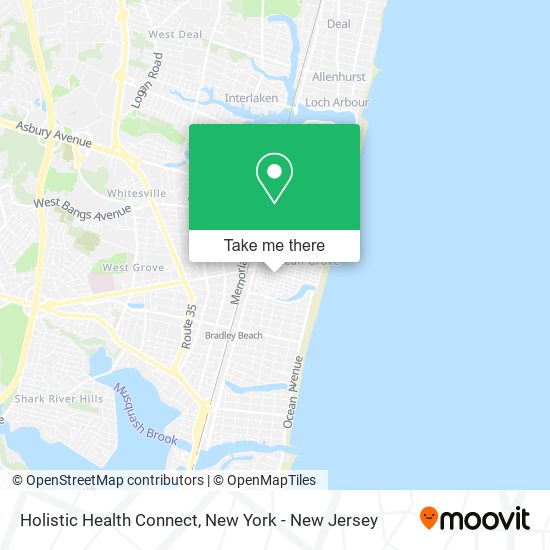 Holistic Health Connect map