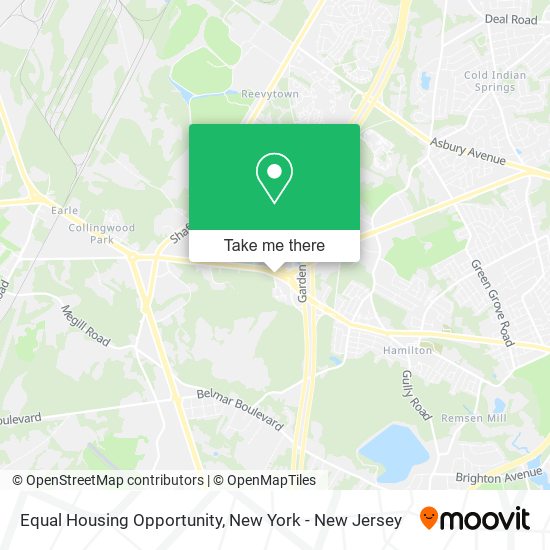 Equal Housing Opportunity map