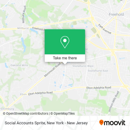 Social Accounts Sprite map