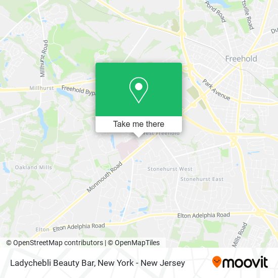 Ladychebli Beauty Bar map