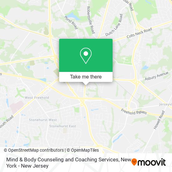 Mapa de Mind & Body Counseling and Coaching Services