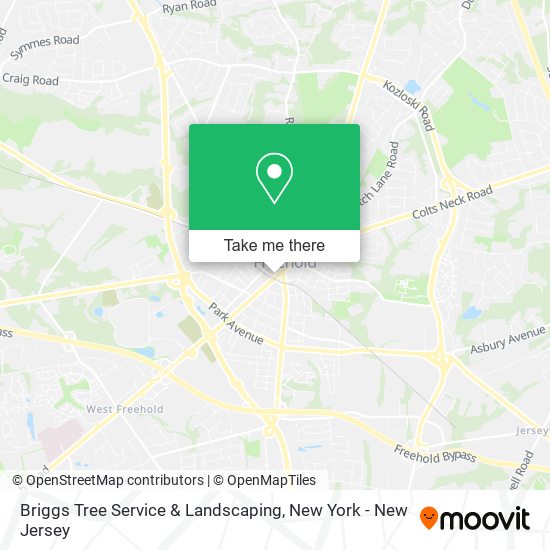 Mapa de Briggs Tree Service & Landscaping