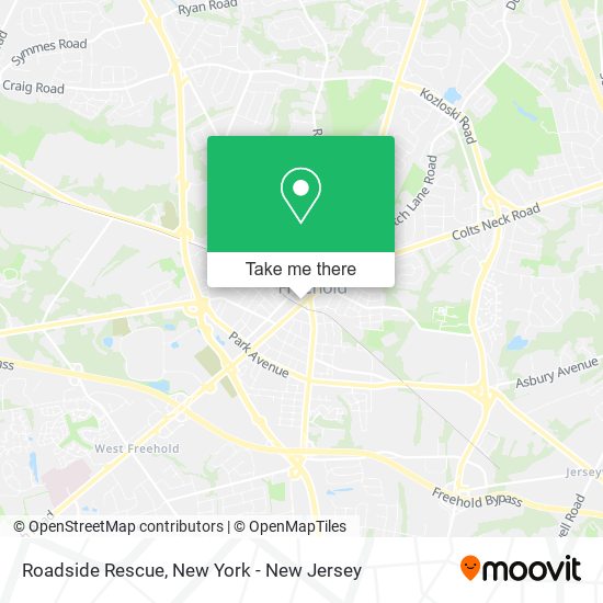 Mapa de Roadside Rescue
