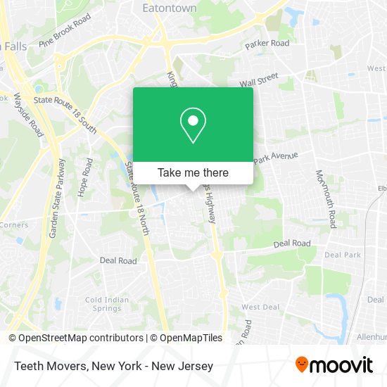 Teeth Movers map