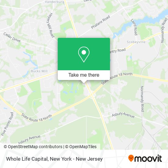Whole Life Capital map