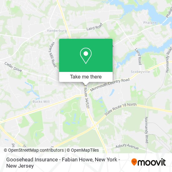 Mapa de Goosehead Insurance - Fabian Howe